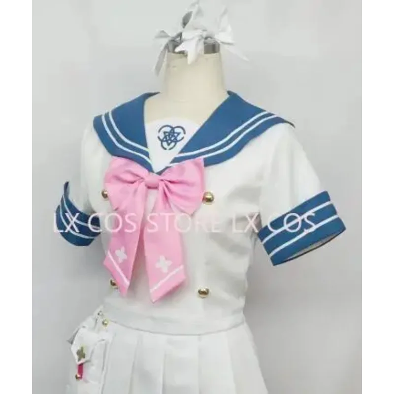 Anime Blue Archive Urawa Hanako Sailor Suit Cosplay Costume  Halloween Party Dress