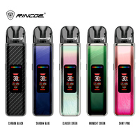 Original Rincoe Manto Nano Z2 Pod Vape 30W Electronic Cigarette DTL MTL 2.0ml 0.8ohm Manto Nano Cartridge 0.96\