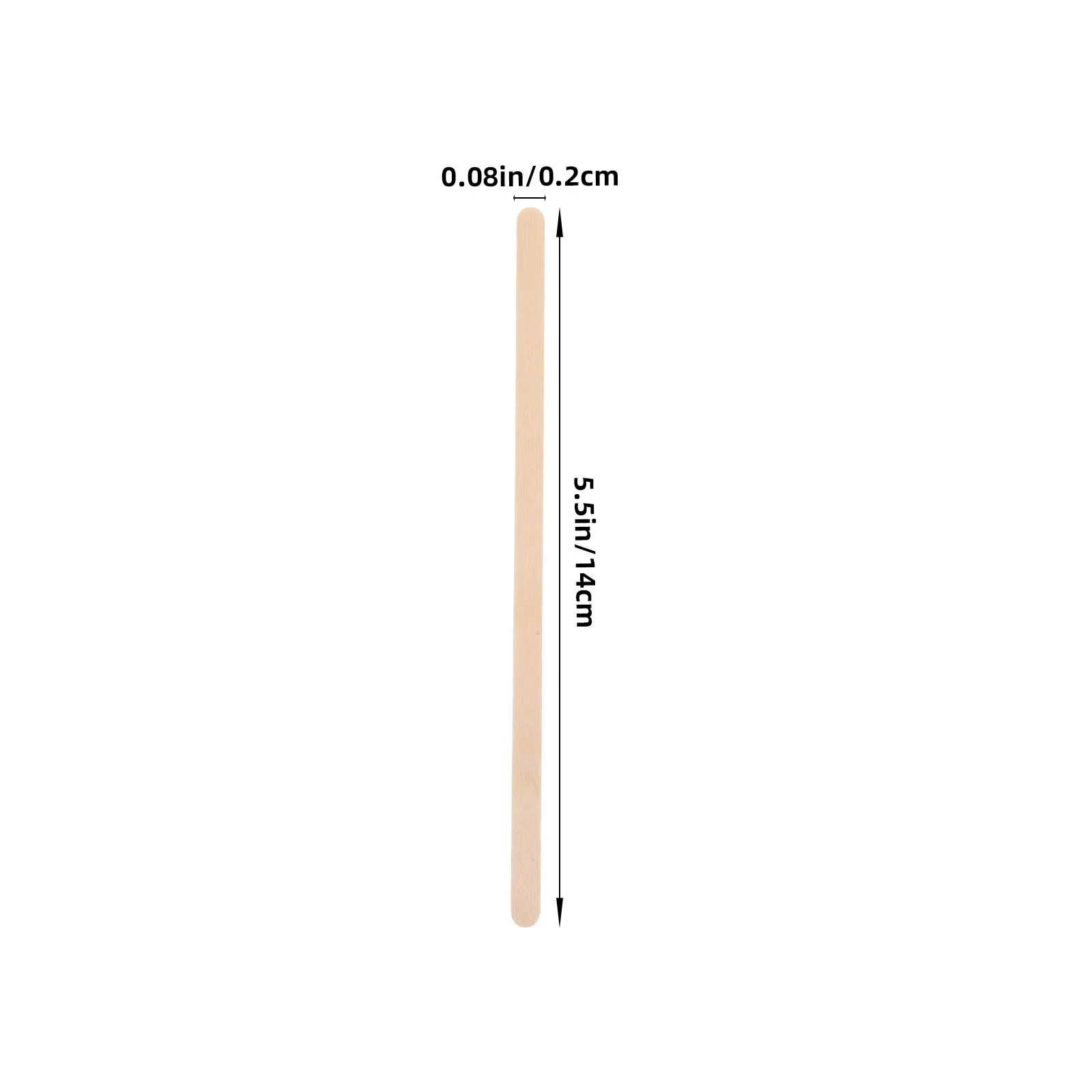 1000Pcs Wooden Coffee Stir Sticks Natural Wood Stirrers for Hot Cold Drinks Cocktail Mixer Stick Multifunctional Kitchen Bar