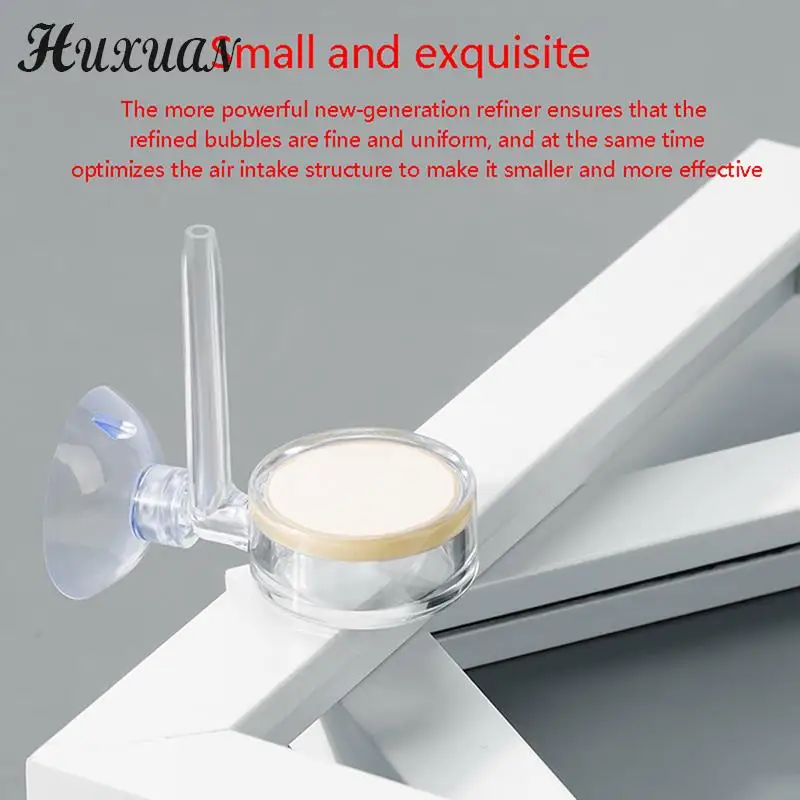 Aquarium CO2 atomizer transparent CO2 diffuser purifier integrated PC material special ceramic plate fish tank CO2 atomizer