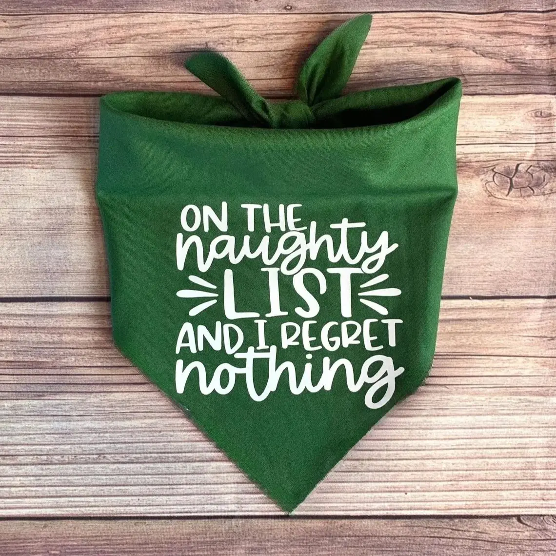 Auf der frechen Liste, lustiges Bandana für Haustiere, Hunde, Weihnachten, Hunde-Bandana, Weihnachten, Urlaub, Katze, Weihnachtsdekoration, Partyzubehör