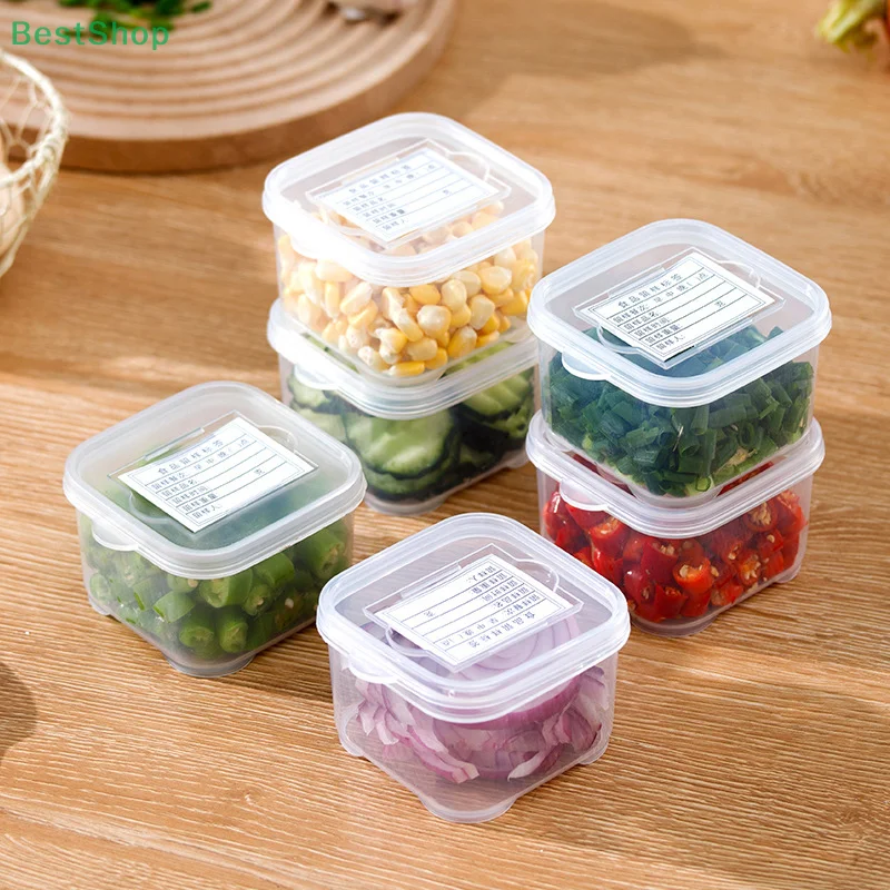 1/4/6 Grid Mini Small Snack Organizer Ketchup Salad Seasoning Portable Food Container Kitchen Seasoning Storage Container