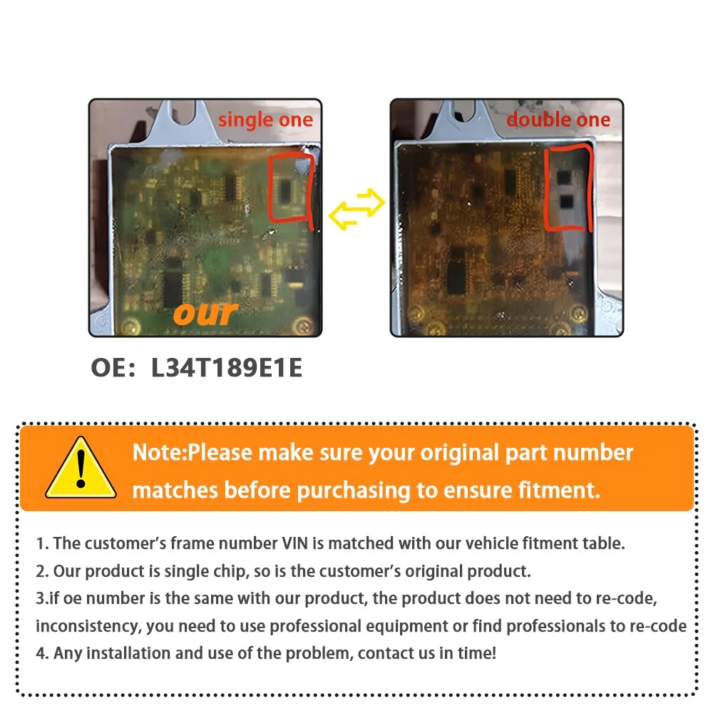 Module de transmission Plug-N-Play pour MAZDA 3 2.3L 07-09, TCM reprogrammé L34T