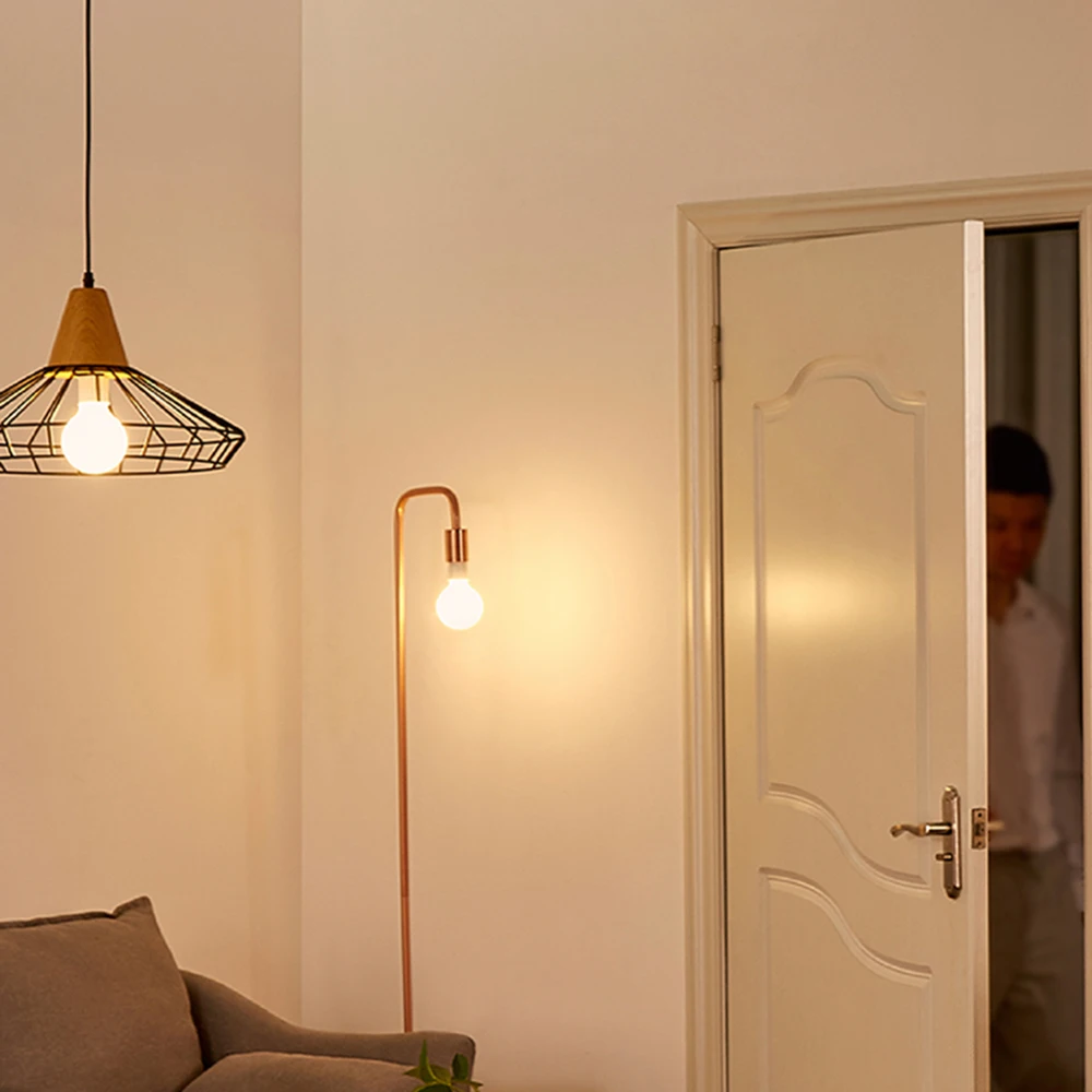 หลอดไฟ LED 4 ชิ้น/ชุด ขั้ว E27 ใช้ไฟ AC 220V ชิป SMD2835 กำลังไฟ 3W 6W 9W 12W 15W 18W สำหรับใช้ในบ้าน ห้องภายในอาคาร แสงสีขาวโทนเย็น/โทนอุ่น