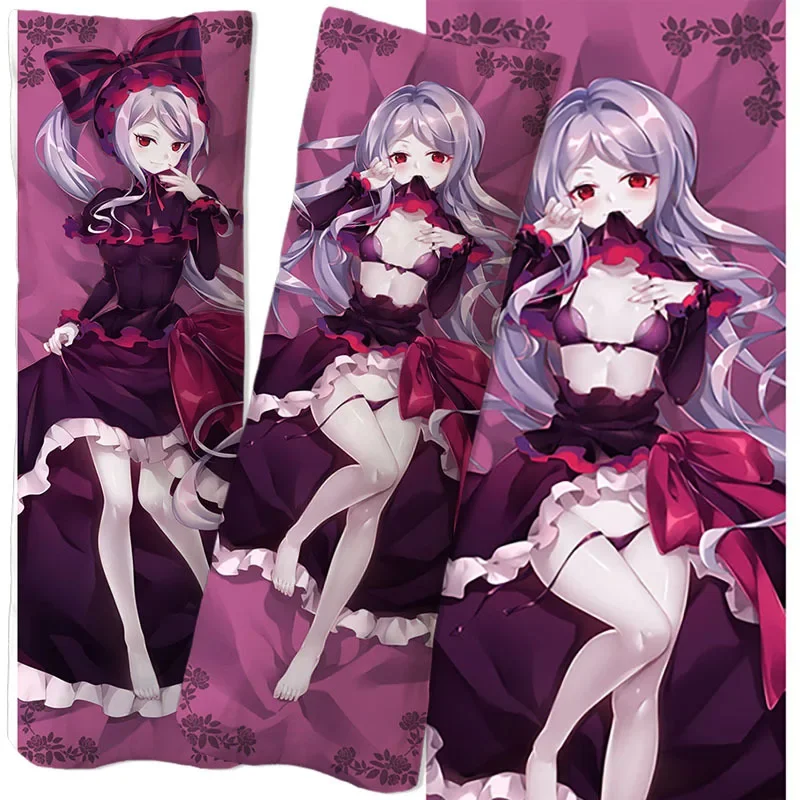 Anime Overlord Equal body pillow pillowcase 2 sides 3D printing bedding can be customized sexy otaku otaku female pillowcase