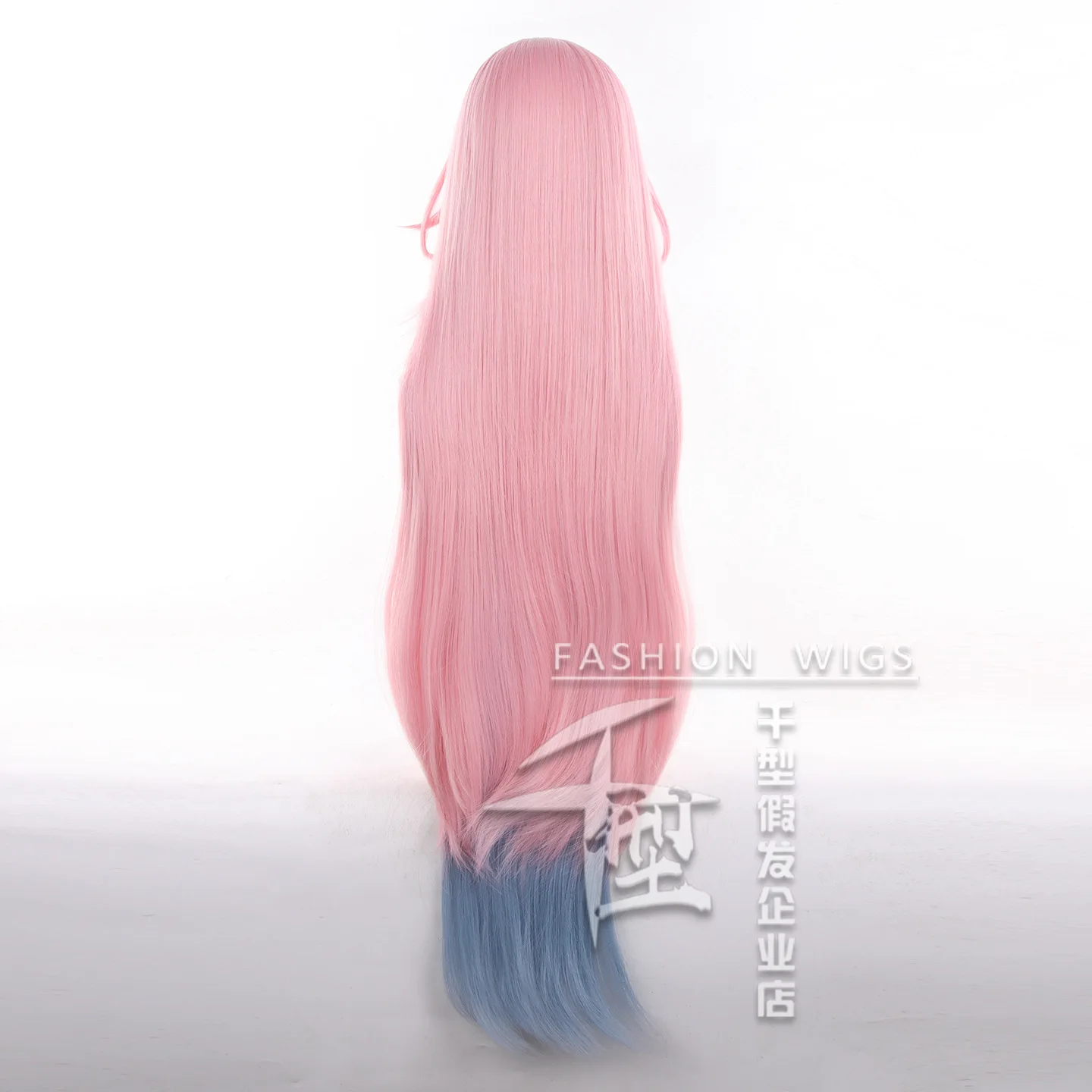 Juego HSR Cyrene Cosplay peluca larga rosa azul mezclada peluca Anime pelucas sintéticas resistentes al calor para disfraz de fiesta de Carnaval de Halloween