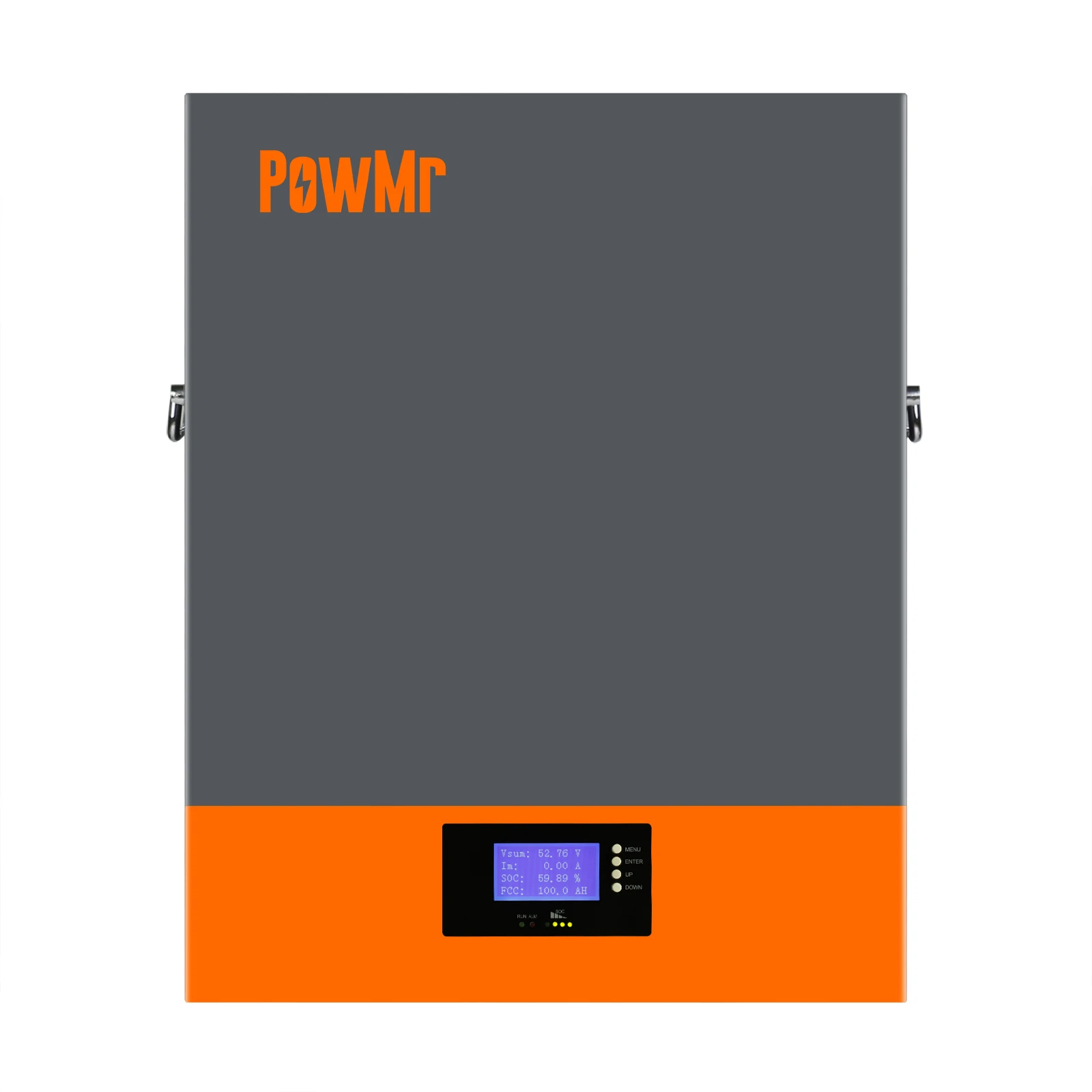 PowMr 100AH 51.2V 200AH 51.2V Powerwall żywotność baterii PO4 bateria litowa przechowywanie energii żelazna bateria o wysokiej wydajności BMS