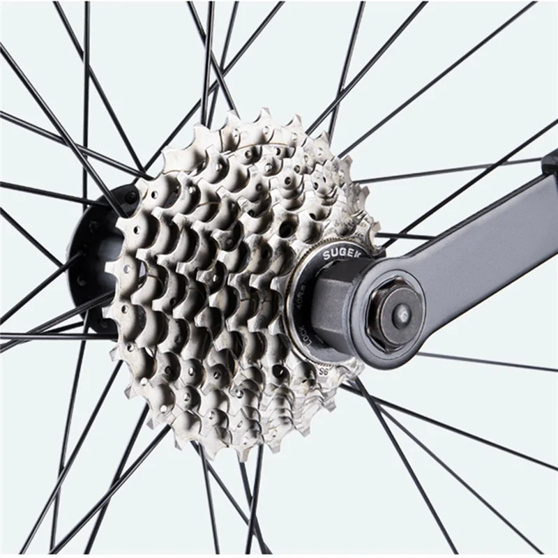 CYCLISTS Bicycle Cassette Lockring Removal Tool Bike Freewheel Repair Tools Handle Wrench Bicycle Maintenance Tools view 3