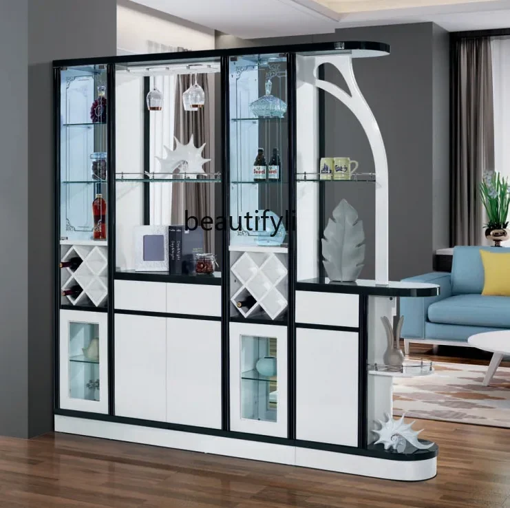 

ss K178 s25 A55 Foyer Cabinet Wine Cabinet Modern Simple Living Room Shelf Room Hall Decorative Locker