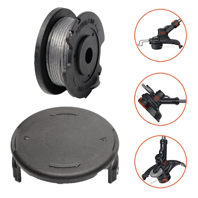 1/2/5/6Pcs Lawn Mower Coil String Trimmer Spool For  Bosch EasyGrassCut 23/26/18/18-230/18-260/18-26 Gardening Power Tool Parts