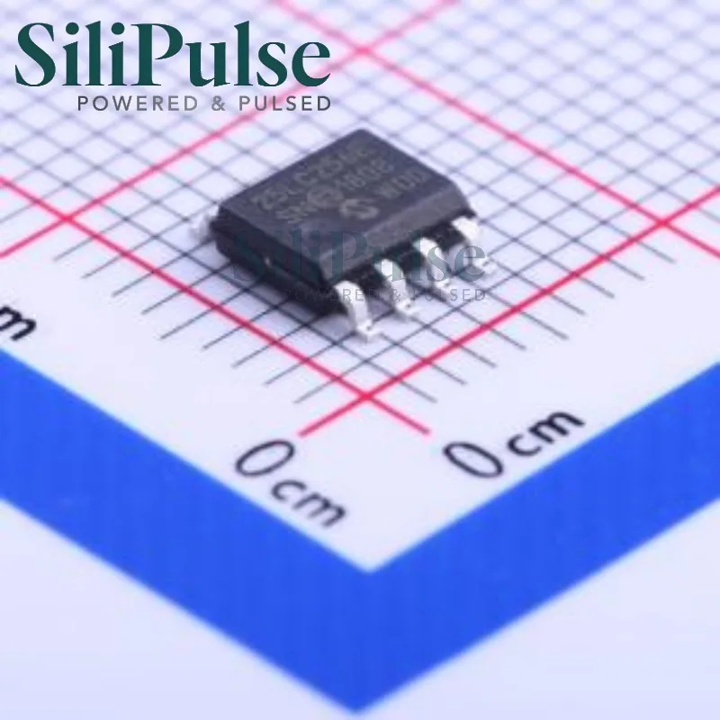 (5-20pcs) 25LC256T-E/SN SOIC-8 100% Original In Stock EEPROM 10MHz 256Kbit SPI 2.5V~5.5V