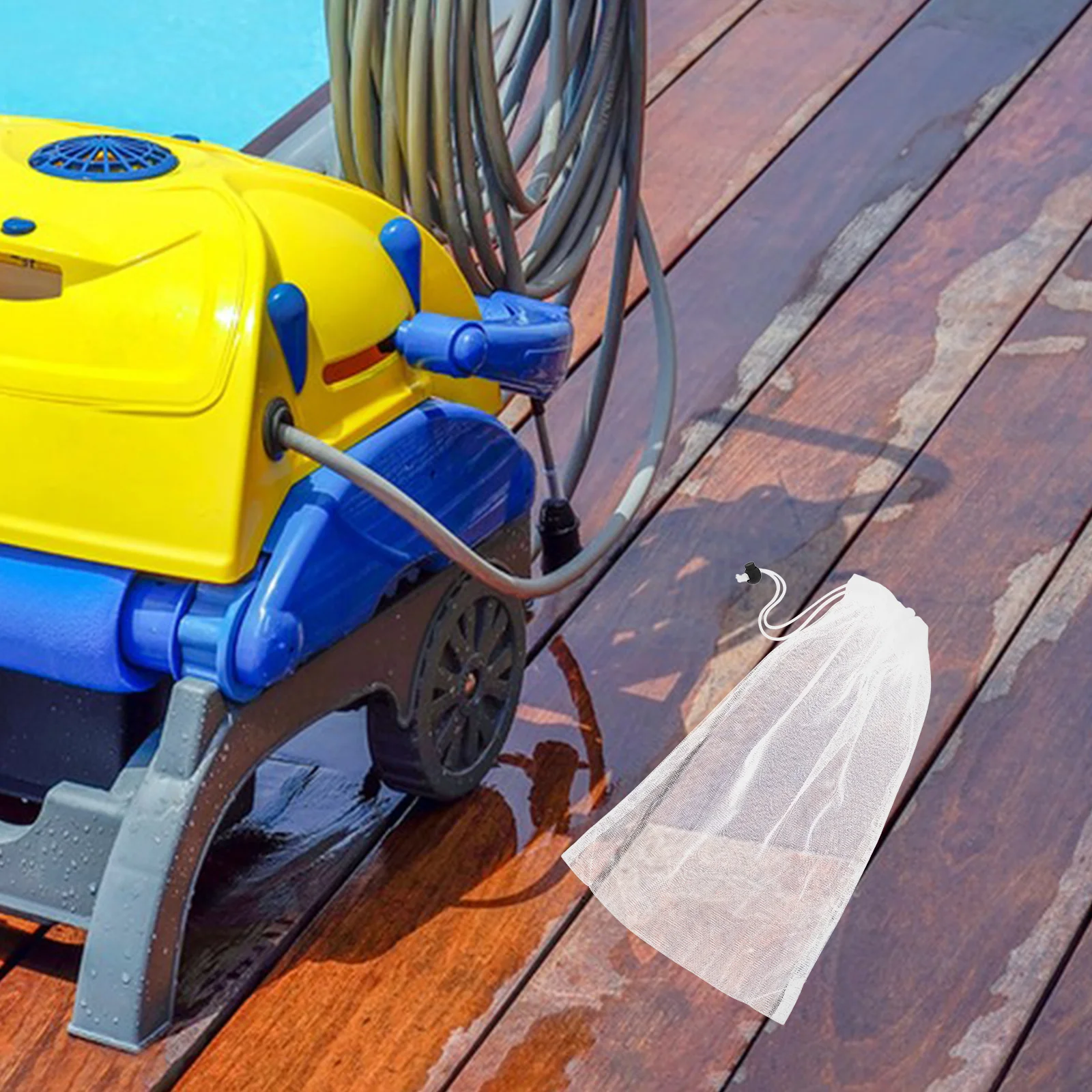 2 قطعة جوارب مرشح حوض السباحة غرامة شبكة مقشدة سلة الأنظف للحطام يترك إزالة الشعر سهلة مرفق حمامات السباحة أحواض السمك