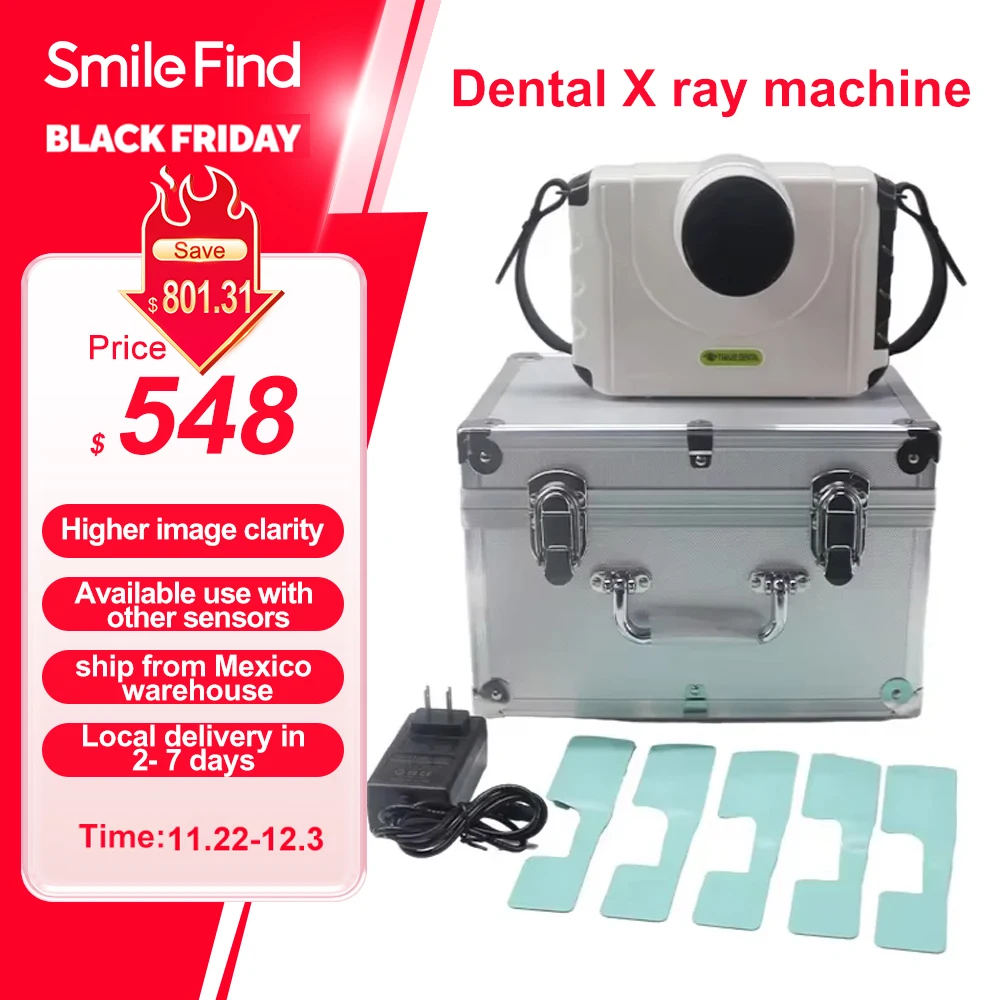 

Mexico In Stock Portable Dental X Ray Camera Digital X-ray Machine Compatible Digital Wireless RVG Image Sensor System Equipment