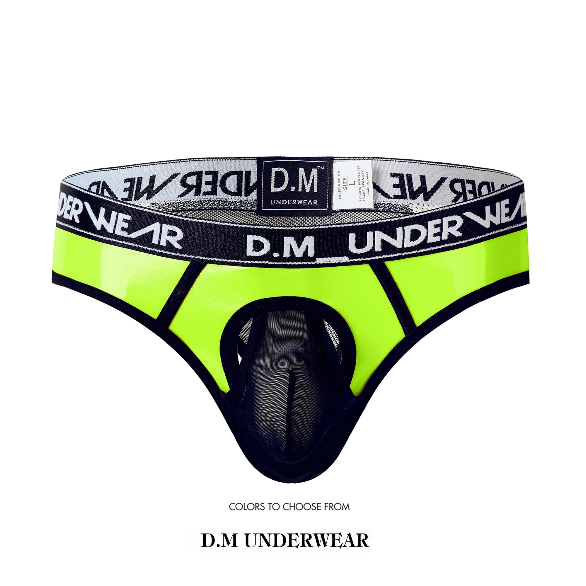 Men\'s Underwear Gay Green Purple Black Thongs Men Underpants Breathable Sexy  Letter Low-Rise Jockstrap