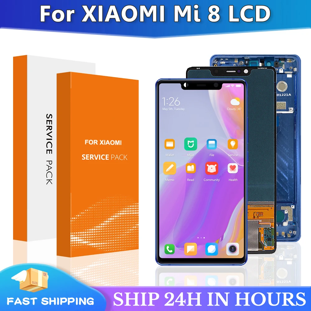 

AMOLED Mi8 SE Display Screen For XIAOMI mi 8 SE LCD Display Touch Screen Digitizer Assembly mi 8 SE Screen Replacement