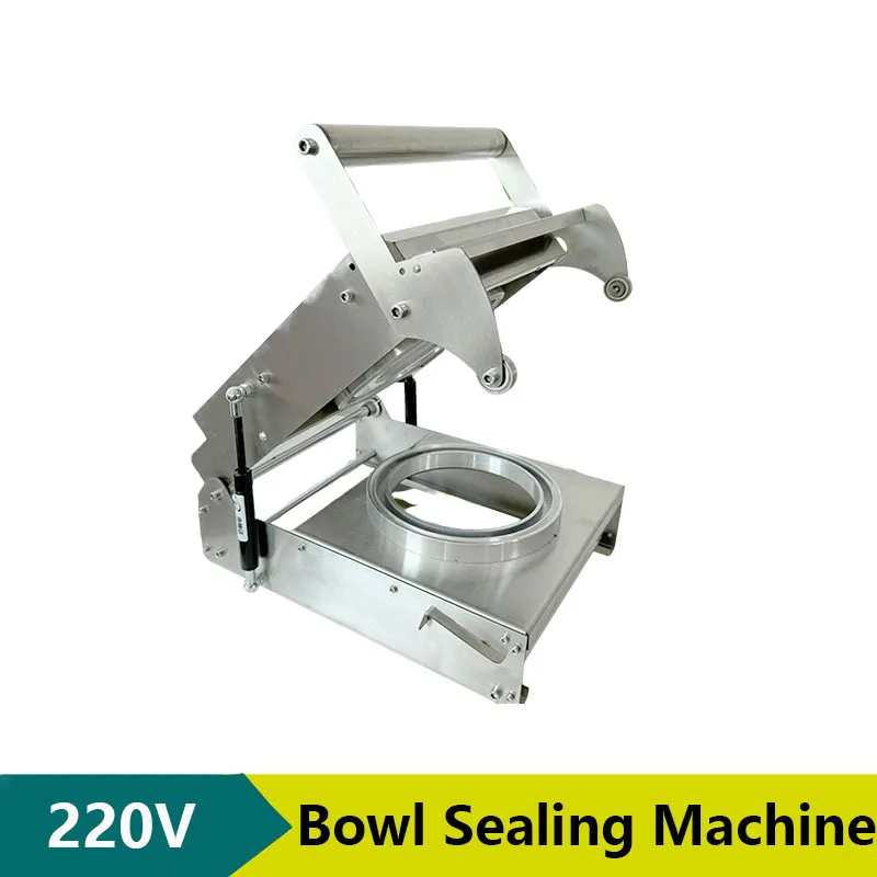 

Новое ручное упаковочное оборудование для укупорки чаш, пищевая швабра, настольная машина для запечатывания круглых чаш, профессиональное оборудование для укупорки чаш