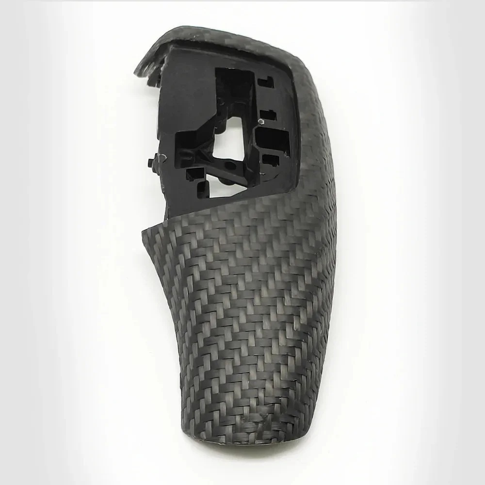 

4 Types Real Carbon Fiber For BMW F20 F80 F82 F83 F10 F85 F86 F12 F16 F30 2 3 4 5 Series Gear Shift Knob Cover Sticker