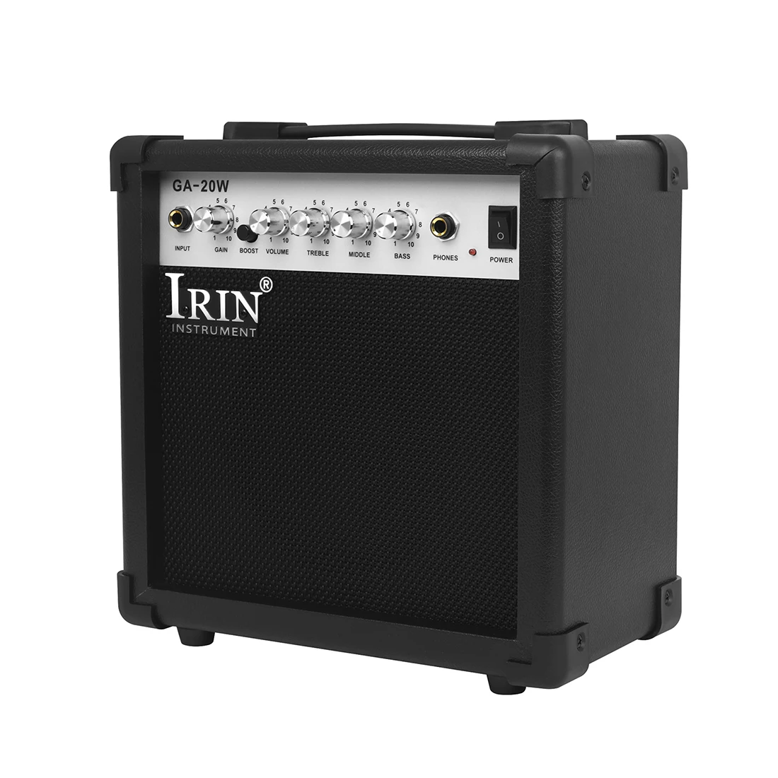 IRIN GA-20W Guitar Amplifier 5 Tuning Portable Amplifie 20W Power Low/Medium/High Frequency Gain Control Guitar Accessories