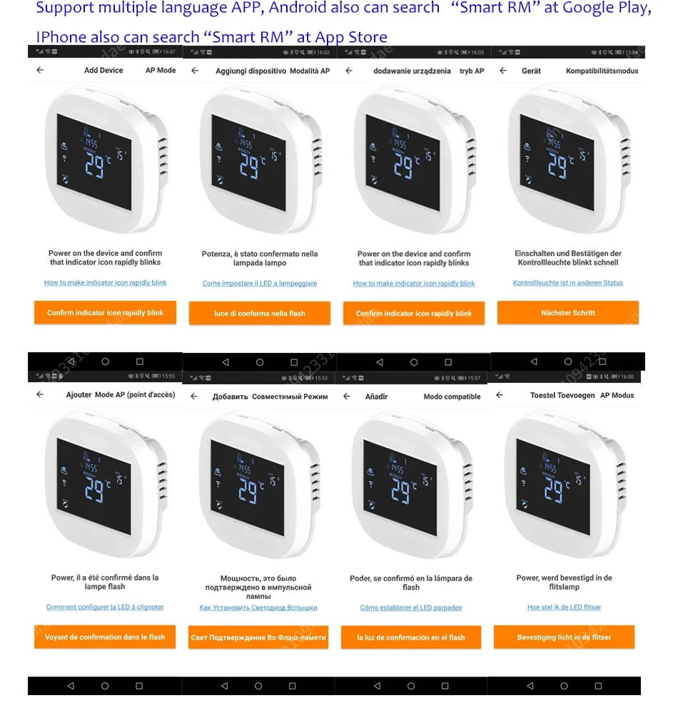 

NewWireless Boiler Room Digital Thermoregulator Wifi Thermostat For Warm Floor Heating Weekly Programmable Thermostat