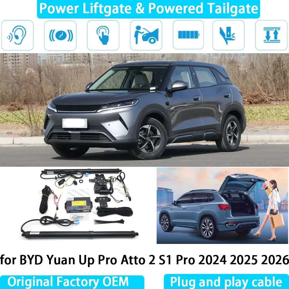 for BYD Yuan Up Pro Atto 2 S1 Pro 2024 2025 2026 Automatic Electric Power Liftgate Powered Tailgate Strut Tail Gate Lift System