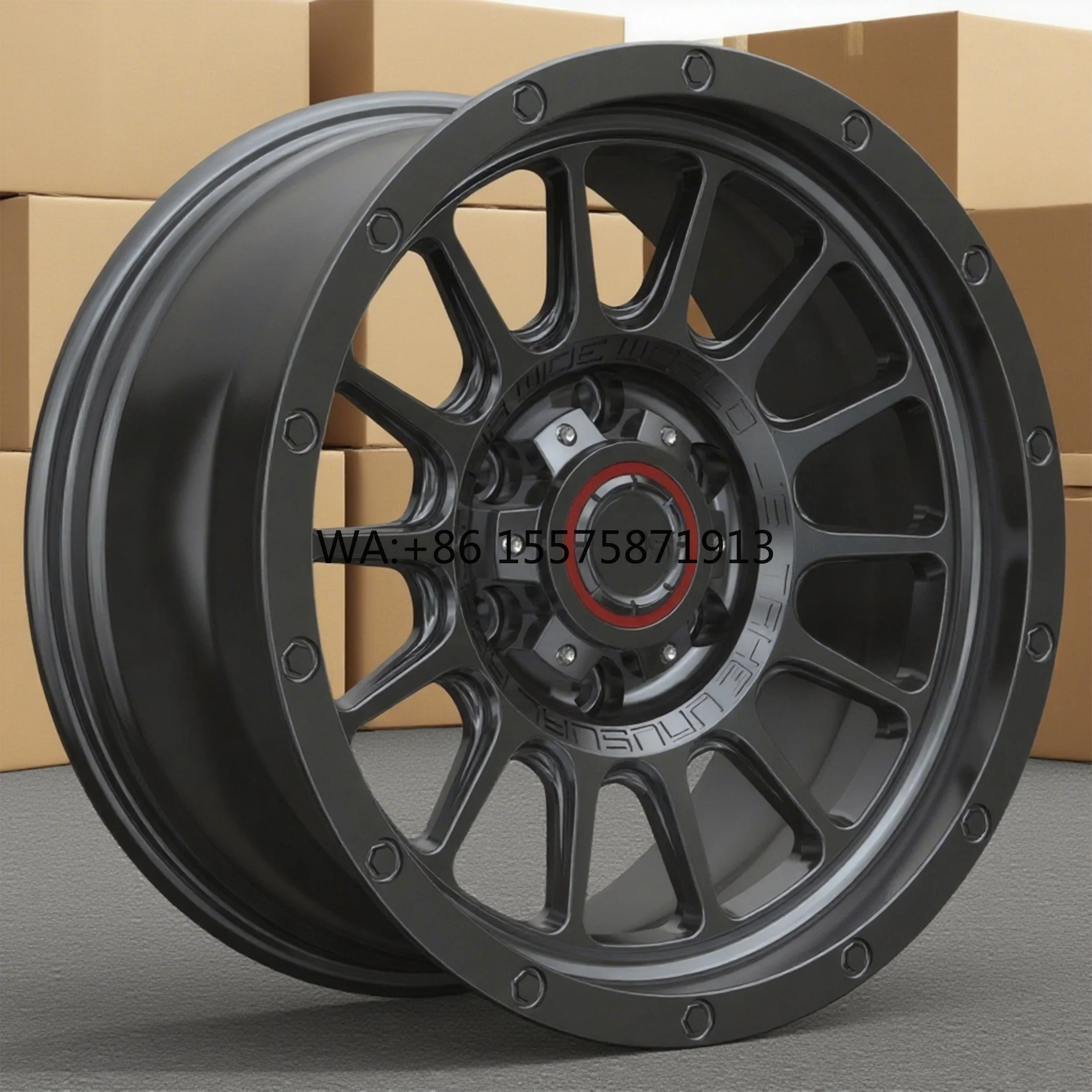 

New 12,000-ton Off-Road Forged Alloy Wheel Hubs for SUV/Jeep Cars-4x100 6x139.7 5X100 5X108 17 24 Inch Manufacturer's Sales