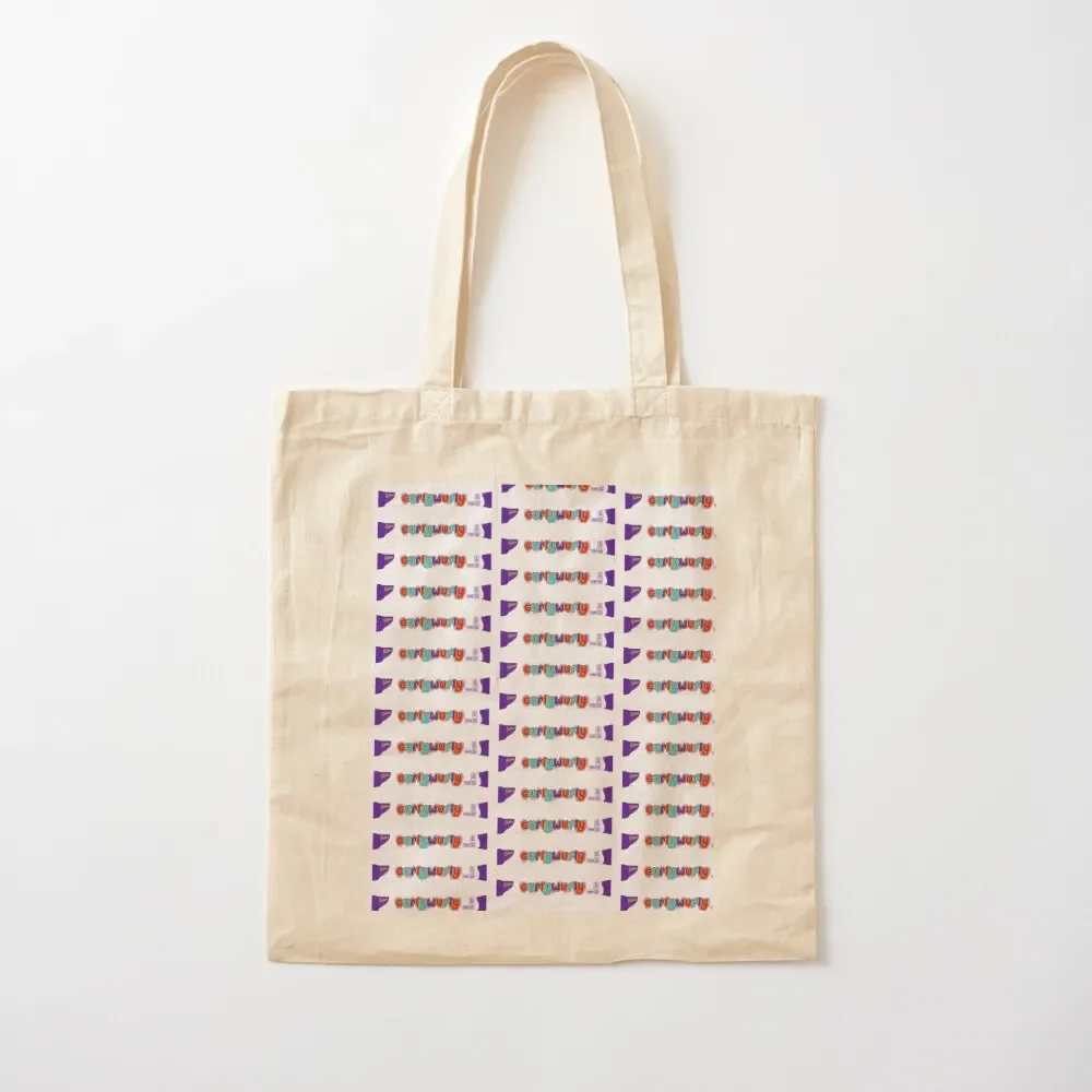 

Curly Wurly Tote Bag university shopper bag Big bag women