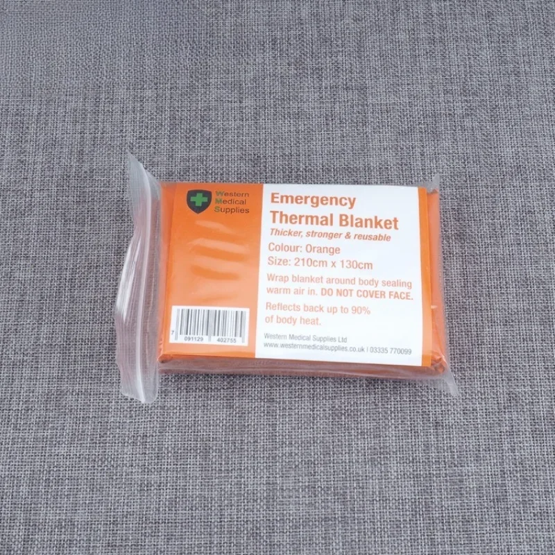 في الهواء الطلق بولي ايثيلين بطانية طوارئ إنقاذ الحياة بطانية المتاح الإشعاع حماية بطانية بقاء بطانية زلزال الإنقاذ