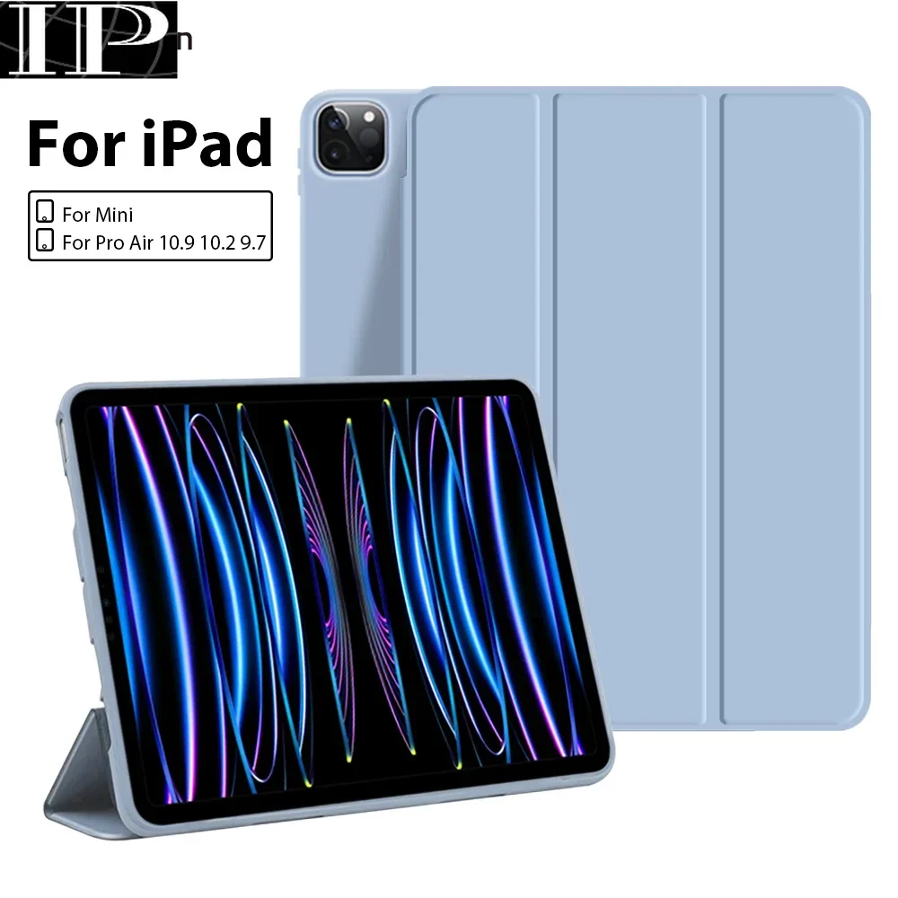 

Чехол для Ipad Pro 11 12,9 9-го 10-го поколения 2022 Funda для Ipad Air 5 4 Mini 6 3 2 1 10,2 9,7 10,5 2021 2020 Чехол Аксессуары