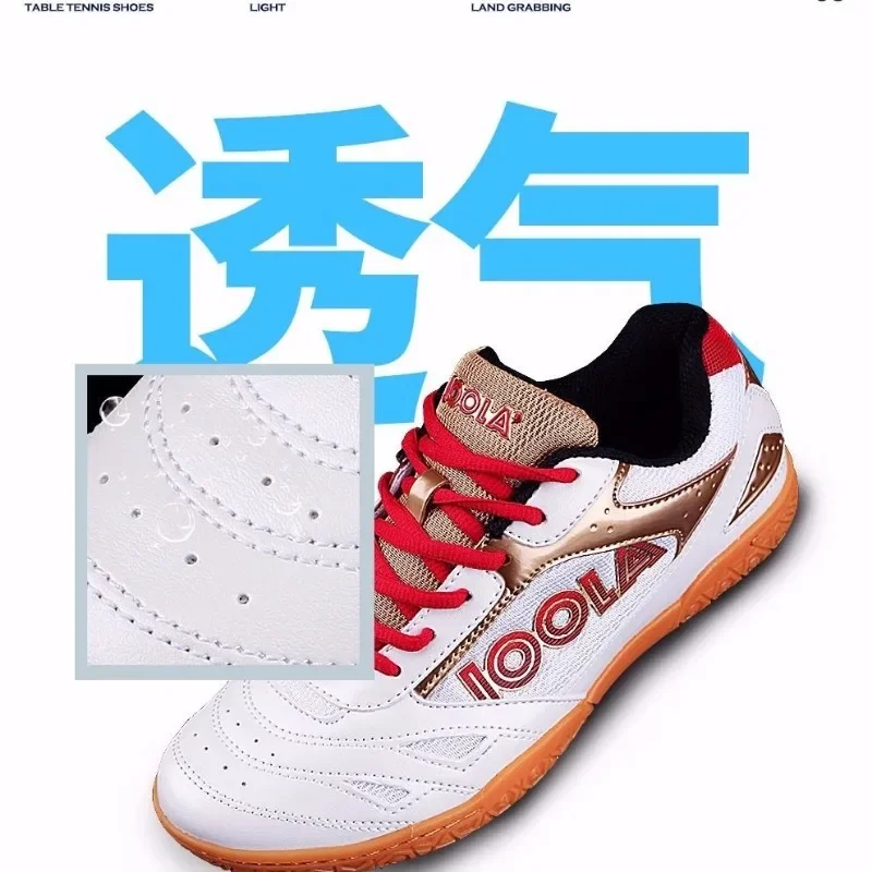 New Arrival Table Tennis Shoes Women Court Shoes Brand Designer Badminton Training Man Comfortable Sports Shoe Unisex