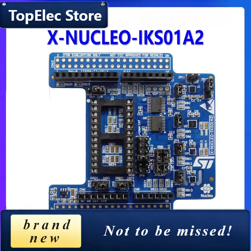 TopElec X-NUCLEO-IKS01A2 LSM6DSL Sensor Board - MEMS & Environmental Expansion For Industrial Sensing Prototyping