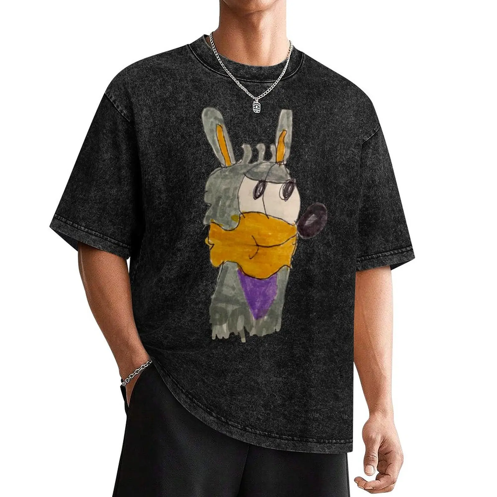 Smug Wolfy! Silly Character #7! T-Shirt croswit shirt man street wear mens shirts graphic tee