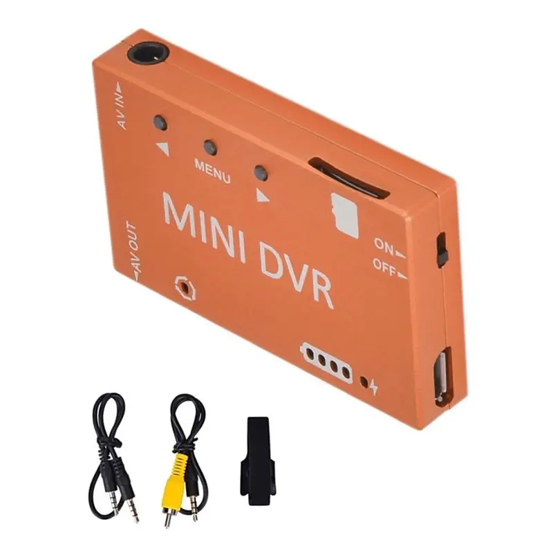 Built-In Battery NTSC/PAL Switchable Mini DVR FPV Module Video Audio FPV Record For RC Models Racing FPV Drone New-AA02
