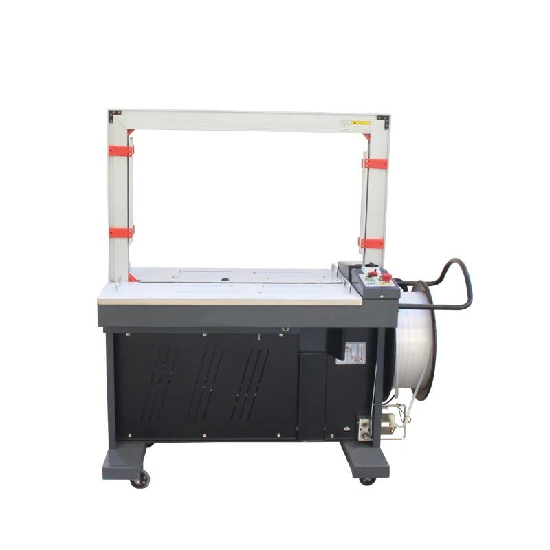 MH-X201 High-Speed Automatic Strapping Machine Utilizing Thermal Seal for PP Band Box Sealing - Global Export Edition