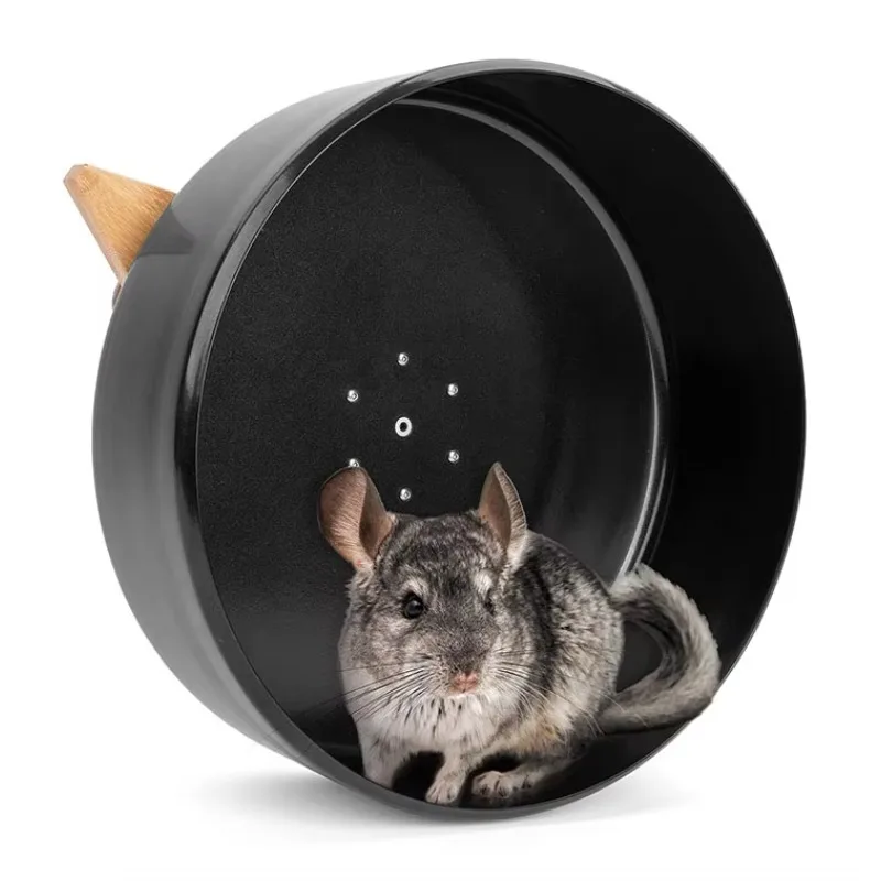 Silent Chinchilla Exercise Wheel 13.8in Large Activity Running Small Animal for Degu Pets