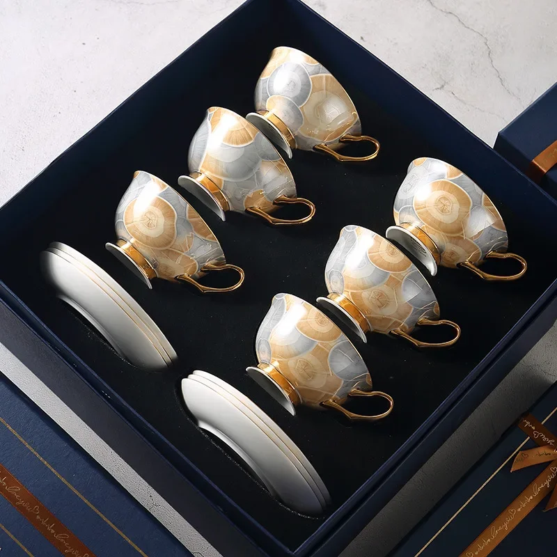 coffee cup gift box exquisite afternoon tea tea set bone china