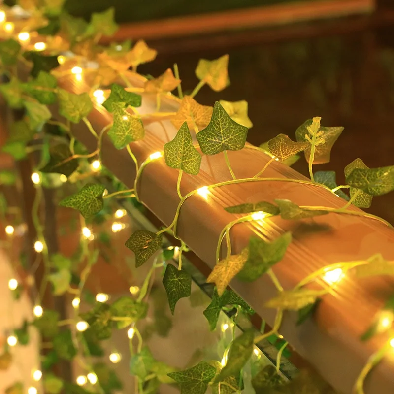 

Outdoor Waterproof Fairy Maple Leaf Solar Lights Garland for Garden Wedding Party Christmas Decoration 10M/5M/2M Length