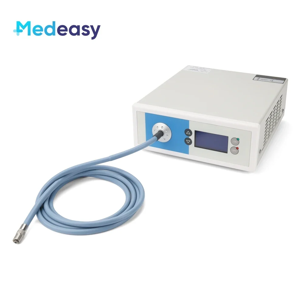 100W Endoscopy Cold Led Light Source Fiber Optic Medical Light Source