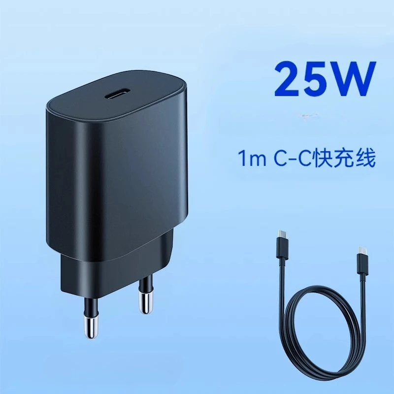 مناسبة لشحن فلاش سامسونج S23ultra الأصلي s22/s21/s24 مثلث 25 واط كابل بيانات Type-C S9Wgalaxy