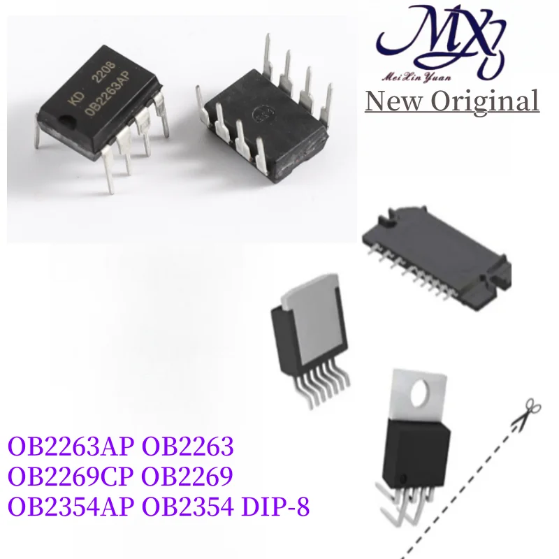 MXY 20Pcs OB2263AP OB2263 OB2269CP OB2269 OB2354AP OB2354 DIP-8 IC Chip In Stock Wholesale