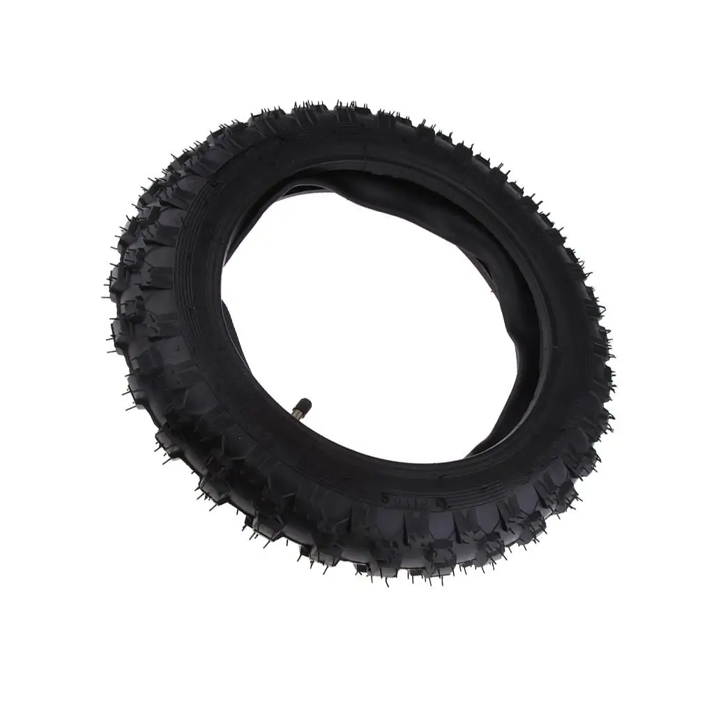 Inflatable Electric Scooter Tyre 2.50-10 Rubber Straight Valve Durable Road Grip for Honda CRF50
