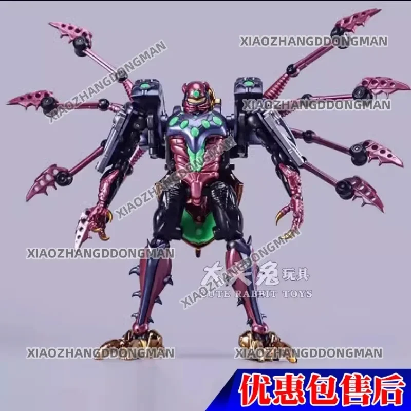 New TA Transformation Toy BWM-11 Metal Wolf Spider Four-Transformation Three-Transformation Spider BW Beast Man Super Warrior