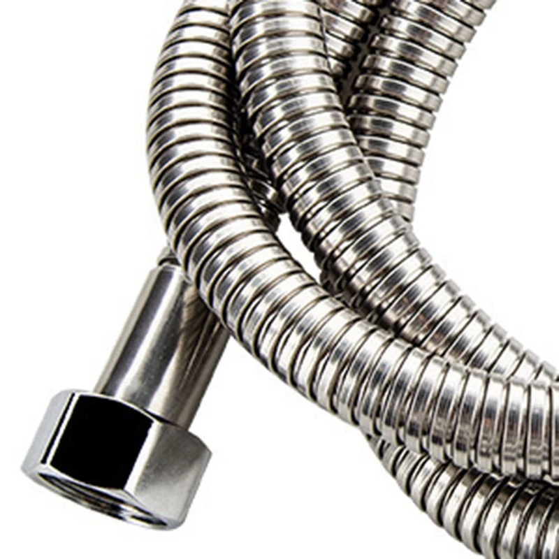 

BEAU-1.5Meters Stainless Steel Shower Pipe Extension Shower Bathroom Water Heater Stainless Steel Hose