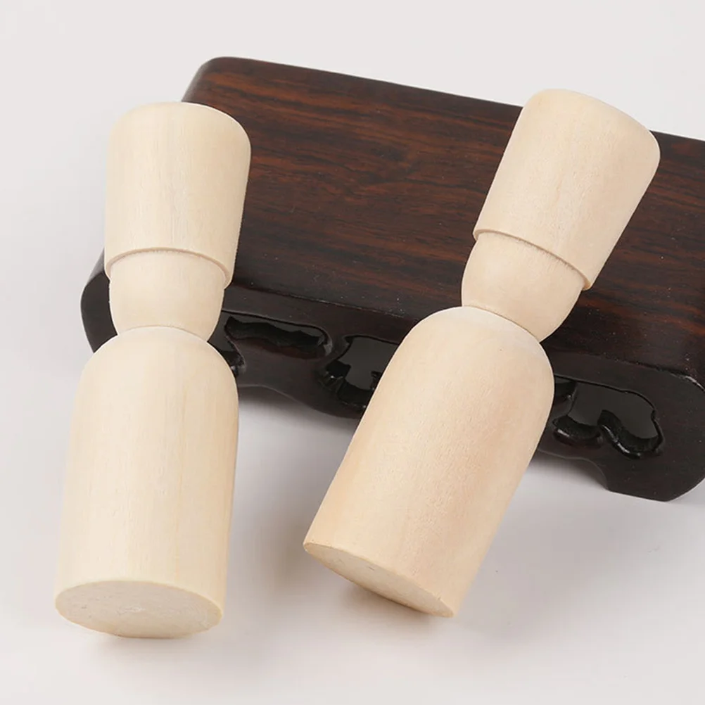 20 قطعة خشبية لتقوم بها بنفسك دمى الكتابة على الجدران الحرف الإبداعية للأطفال سهلة اللوحة صديقة للبيئة آمنة ربط خشبي اللوحة اليدوية