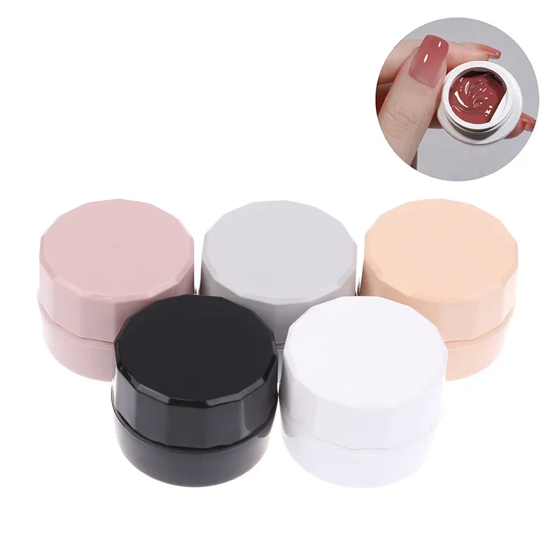 플라스틱 빈 네일 아트 화장품 용기 병 페이스 크림 팟 네일 젤 파우더 박스 메이크업 로션 도구 시험 샘플 포장