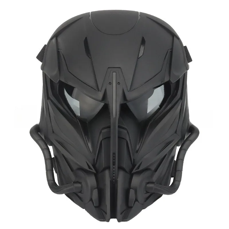 Innovative Concept Tactical Style Mask, Adjustable Face Cover for Theme Parties Creative Photography & Outdoor Events