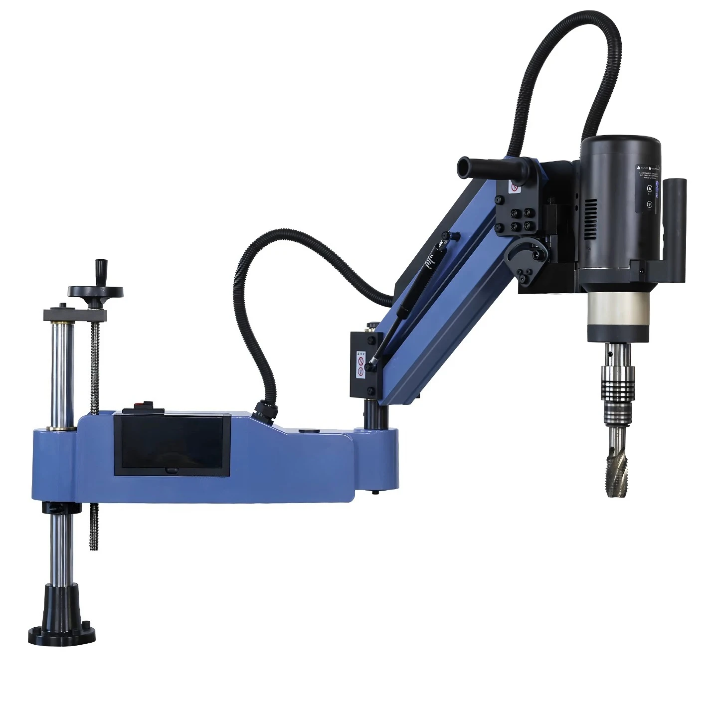 220V Electric Servo Tapping Arm Machine Radial Threading M3-M48 M12 M16 M20 M36 Automatic Tapper