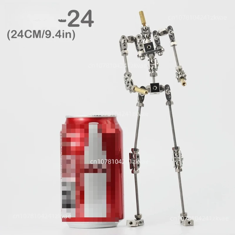 Upgraded Version Pro3.0 Professional Stop Motion Animation Stainless Steel Wear-resistant Flexible Puppet Skeleton