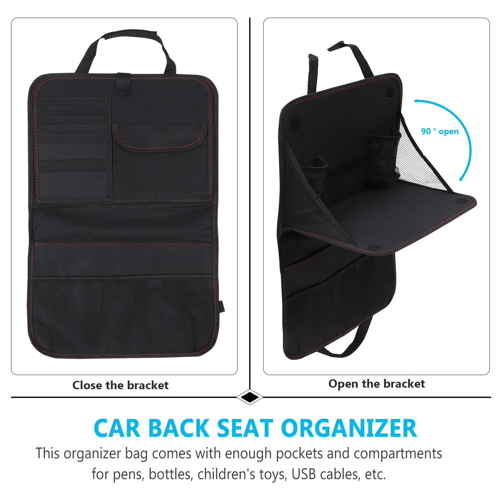 

car back seat organizer back seat protector car back seat storage seat back storage pocket