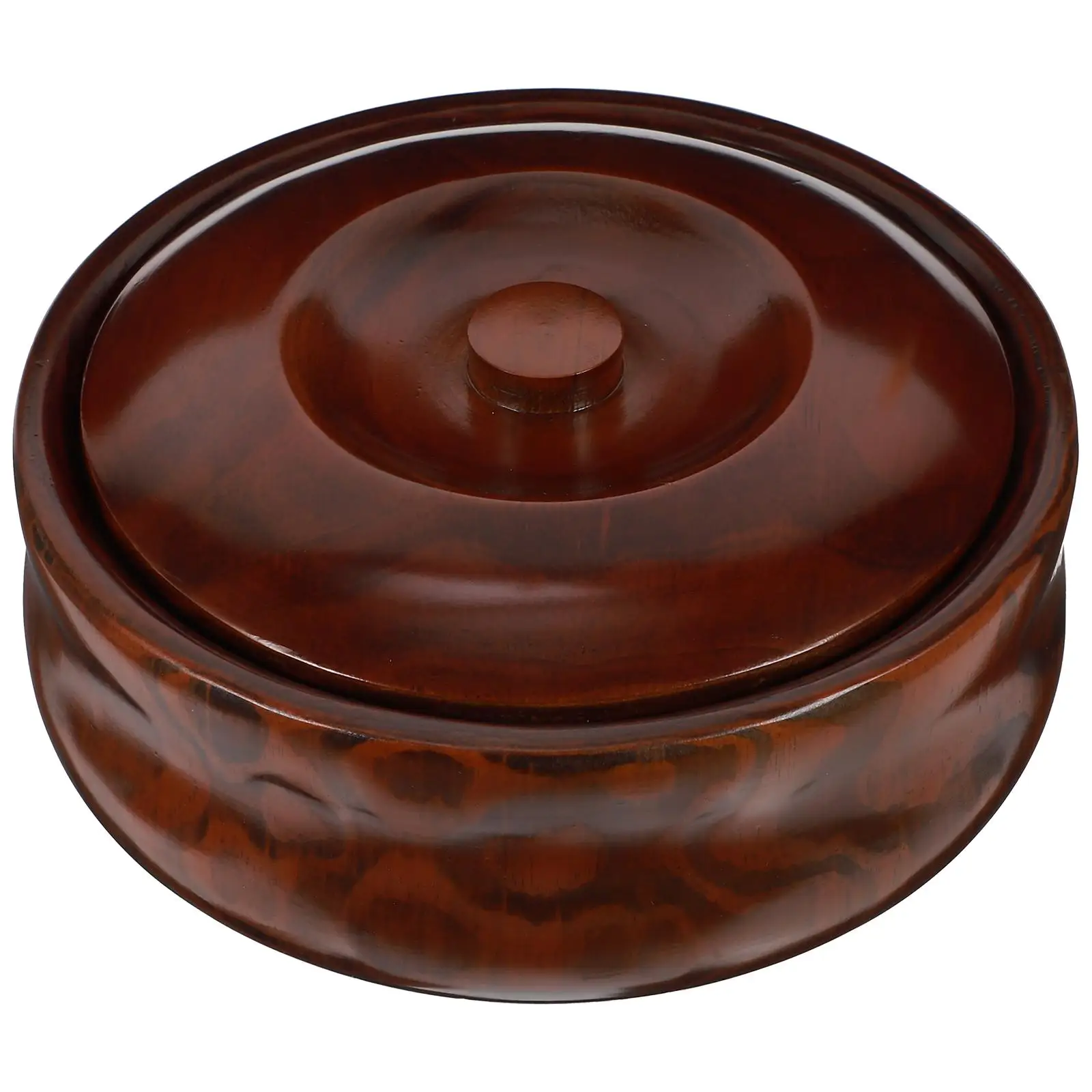 

Wooden Snack Box Bowl for Fruits Desserts Retro Style Serving Dishes Home Kitchen Party Use Lightweight Easy Clean