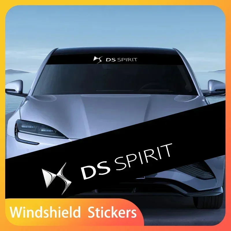 

Car Windshield Stickers Sun Shade Car Decals Sun Shade Heat Resistant Waterproof For DS SPIRIT DS4 DS5 DS6 DS7 Auto accessories